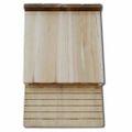 vidaXL Domček pre netopierov 4 ks 22x12x34 cm drevený