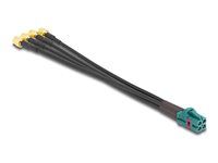 Kábel Mini FAKRA Z jack quad na 4 x SMA