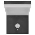 LED záhradné solárne nástenné svietidlo VEREA, senzor súmraku, 10,7 x 15,4 x 13 cm