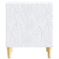 vidaXL Nočný stolík 2 ks Biela 43 x 34,5 x 50 cm Kompozitné drevo
