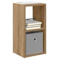 vidaXL Nočný stolík 2 ks Remeselný dub 25,5 x 22 x 49,5 cm