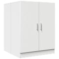 vidaXL Skrinka na práčku biela 71x71,5x91,5 cm