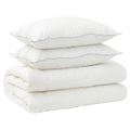 vidaXL Súprava paplóna a vankúša 3 ks 200 x 200 cm 4 ročné obdobia