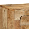 vidaXL TV skrinka na stenu 100x32x25 cm masívne drevo hrubé mango