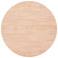 vidaXL Okrúhla stolová doska Ø90x1,5 cm neošetrený dubový masív
