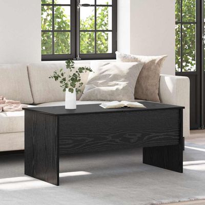 vidaXL Konferenčný stolík Čierny dub 102 x 50,5 x 46,5 cm