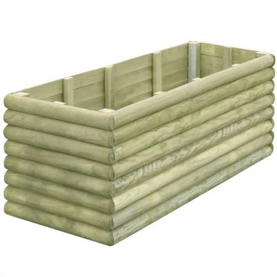vidaXL Vyvýšený záhradný záhon 150x56x48cm, impregnovaná borovica 19mm