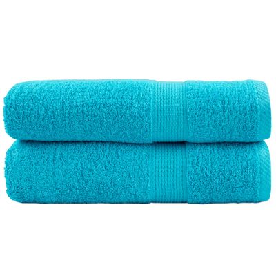 vidaXL Prémiové osušky SOLUND 2 ks fialové 100x150 cm 600 g/m2