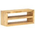 vidaXL TV skrinka 107x35x45 cm mangový masív