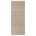 vidaXL Obdĺžnikové prírodné bambusové podložky 4 ks 120x180 cm