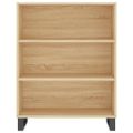 vidaXL Vysoká skrinka dub sonoma 69,5x34x180 cm spracované drevo