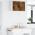 vidaXL Nástenná skrinka PORTO Dymová dub 60 x 31 x 40 cm