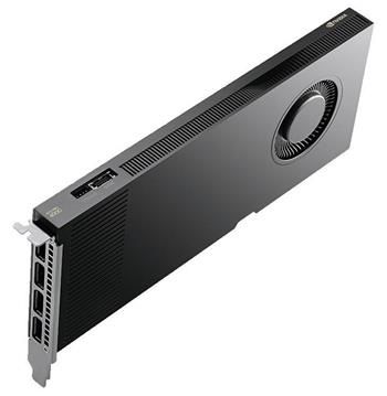 HP NVIDIA RTX PRO 4000 Blackwell 24GB 4DP Graphics Grafická karta, GB203, 24GB GDDR7, 8960 CUDA jader, 280 Tensor Cores, 70 RT Cores, PCIe 5.0, 4× DisplayPort 2.1b, 140W