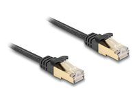 RJ45 plochý sieťový kábel s pleteným jack