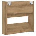 vidaXL Skriňa na topánky 2 ks 60 x 18 x 60 cm Kompozitné drevo
