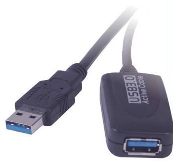 PremiumCord USB 3.0 repeater a predlž. kábel 10m