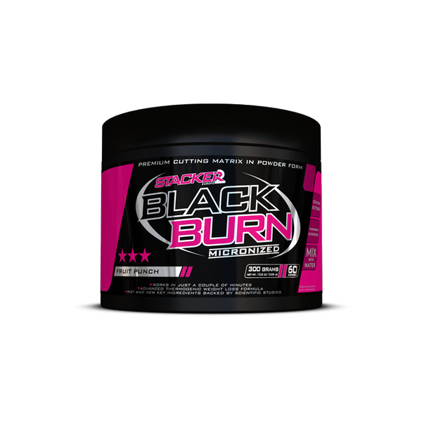 Black Burn Micronized - Stacker2, pomaranč