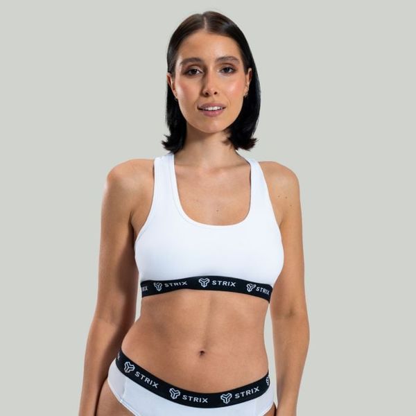 Podprsenka Essential Bralette White - STRIX, veľkosť S, veľkosť oblečenia S