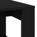 vidaXL Konferenčný stolík Čierny dub 102 x 50 x 35 cm Kompozitné drevo