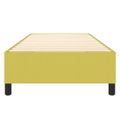 vidaXL Posteľný rám s boxspringom zelený 90x200 cm látka