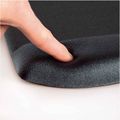 FELLOWES podložka pod myš a zápěstí PlushTouch/ 200mm x 245mm x 20mm/ textilie/paměťová pěna/ černá Podložka pod myš, ergonomická, pametová pena, 238x184mm, cerná