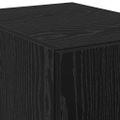vidaXL Highboard Čierny dub 30 x 42,5 x 185 cm