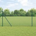 vidaXL Zváraná drôtená ohrada na upevnenie 10 x 1,2 m Zelená Sieťovina