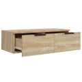vidaXL Nástenné skrinky 2 ks dub sonoma 68x30x20 cm spracované drevo