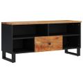vidaXL TV skrinka 100x33x46 cm masívna akácia a spracované drevo