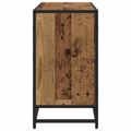 vidaXL Kúpeľňová skriňa Staré drevo 80 x 33 x 60 cm Kompozitné drevo
