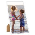 vidaXL Fotorámiky na stôl, koláž 10 ks, biele 13x18 cm, MDF