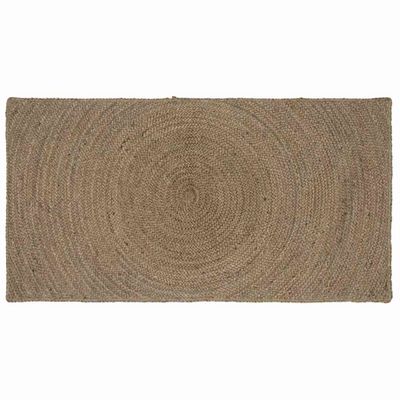 vidaXL Kusové koberce Sivá 100 x 200 cm Juta