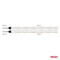 LED pásiky COB do auta biela 2x30 cm 12 V AMiO-04569