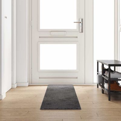 vidaXL Behúň koberec Sivá 50 x 300 cm 100% Polypropylén Tuft