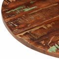 vidaXL Stolová doska Ø 80x1,5 cm okrúhla masívne recyklované drevo