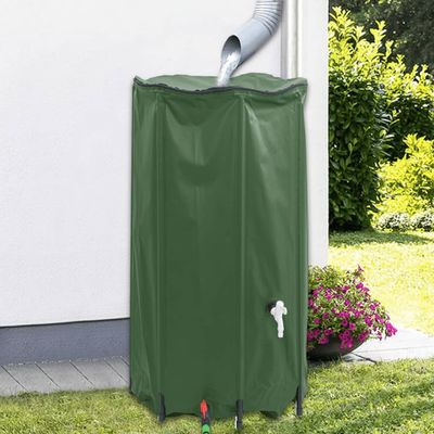 vidaXL Nádrž na vodu s kohútikom skladacia 380 l PVC