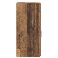 vidaXL Servírovacia skriňa Staré drevo 45 x 42,5 x 93 cm