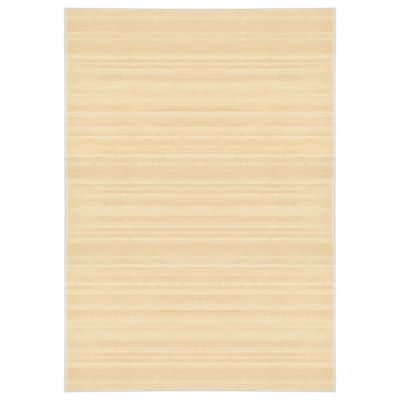 vidaXL Bambusový koberec 160x230 cm prírodná farba