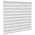 vidaXL Zebra roleta svetlosivá 155x100cm šírka látky 150,9cm polyester