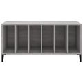 vidaXL Skrinka na platne sivá sonoma 100x38x48 cm kompozitné drevo