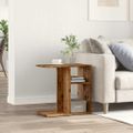 VidaXL Príručný stolík Old Wood 50x30x50 cm Engineered Wood