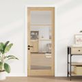 vidaXL Vnútorné dvere ORKDAL Hnedá 83 x 211 cm