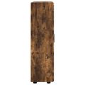 vidaXL Servírovacia skriňa FLORIN 55,5 x 29 x 100 cm Dymová dub
