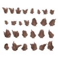 Dekorácia AK Interactive - Fern (27 ks)