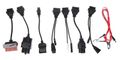 SIXTOL Kompletná sada OBD-II redukcií pre osobné autá MECHANIC CABLE SET 1, 8 ks