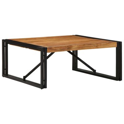 VidaXL Konferenčný stolík 80x80x35 cm Masívne drevo Akácia