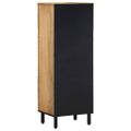 vidaXL Highboard Brown 40x33x110 cm Masívne drevo Mango