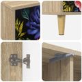 vidaXL TV skrinka KIEL 102 x 33 x 50 cm Sonoma Kompozitné drevo
