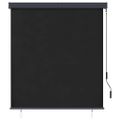 vidaXL Vonkajšia zatemňovacia roleta 140x250 cm antracitová