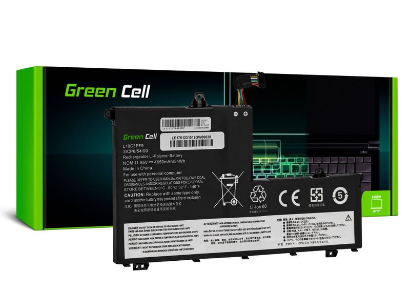 LE176 Green Cell batéria L19C3PF1 L19D3PF1 L19L3PF8 L19M3PF1 pre Lenovo ThinkBook